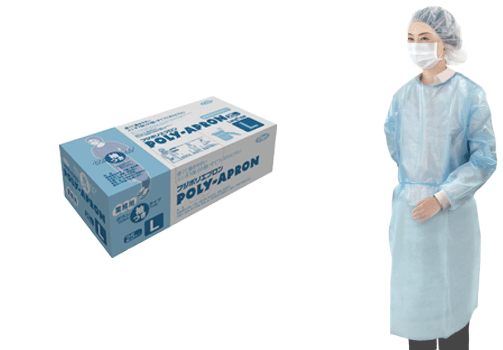 ポリエプロン アイソレーションガウン